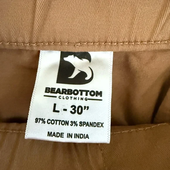 Slim-Fit Khaki Chino Pants - Tan - Picture 9 of 9